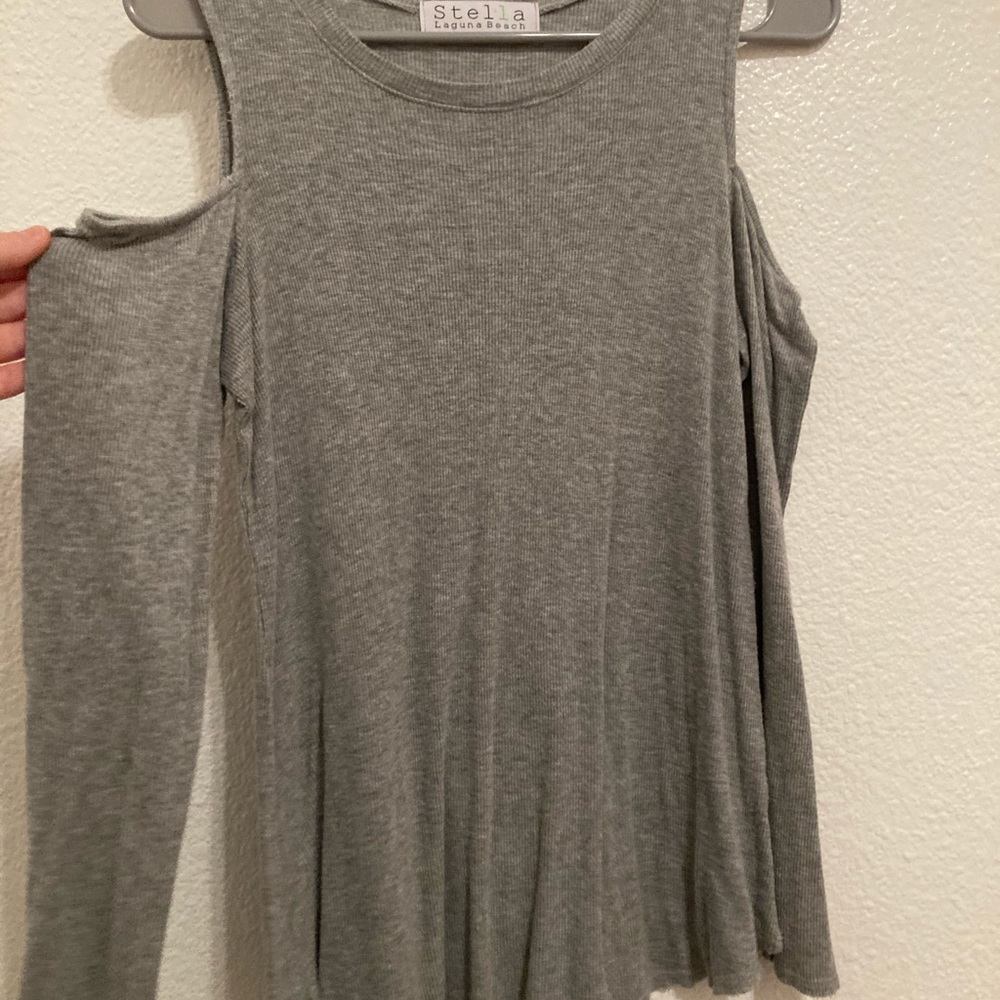 Cold Shoulder Sweater